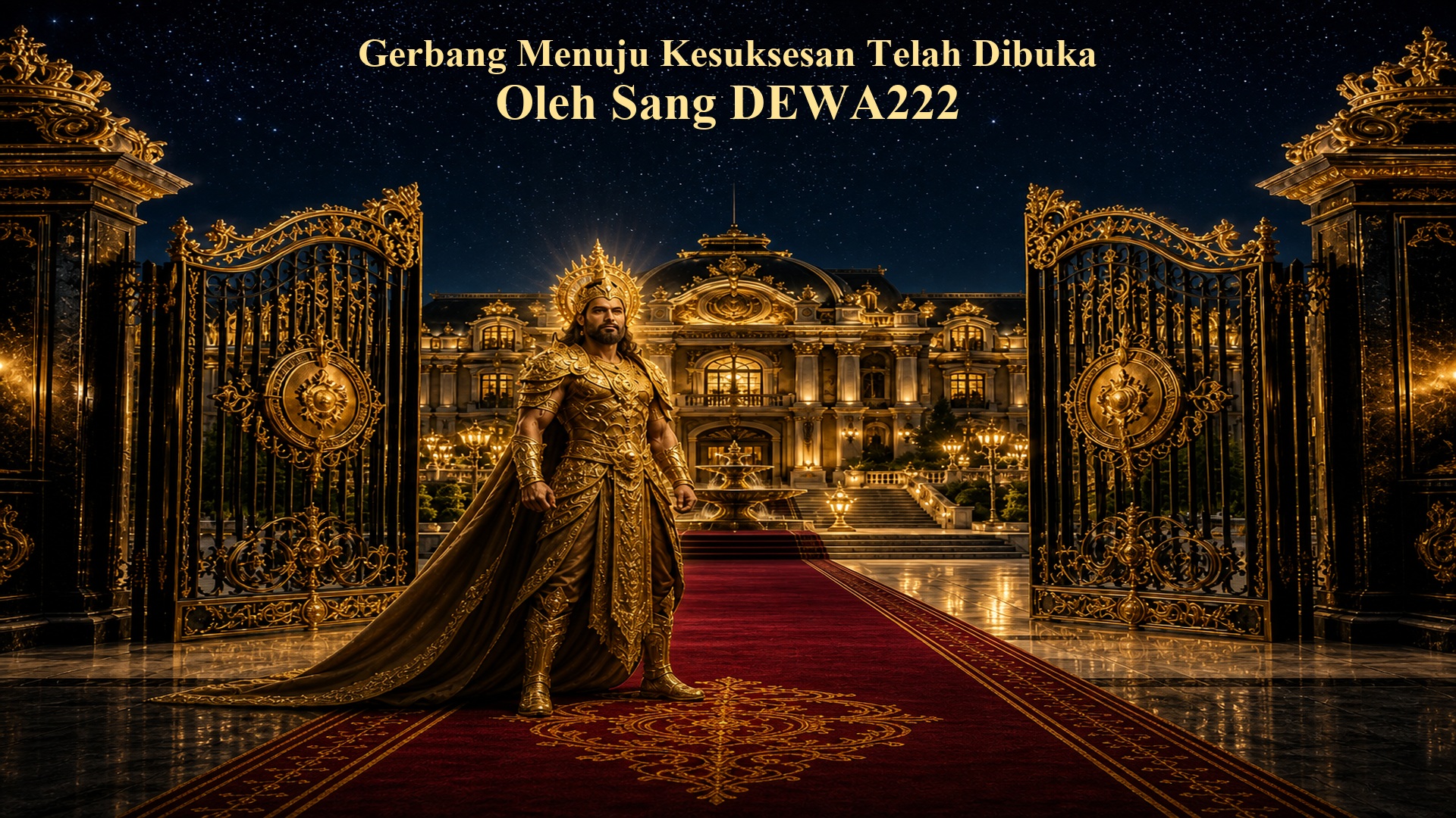 Banner DEWA222 Sang Dewa membuka gerbang kesuksesan
